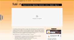 Desktop Screenshot of education.fusion.lk