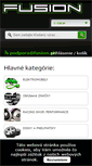 Mobile Screenshot of fusion.sk