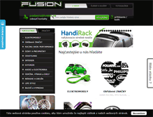 Tablet Screenshot of fusion.sk